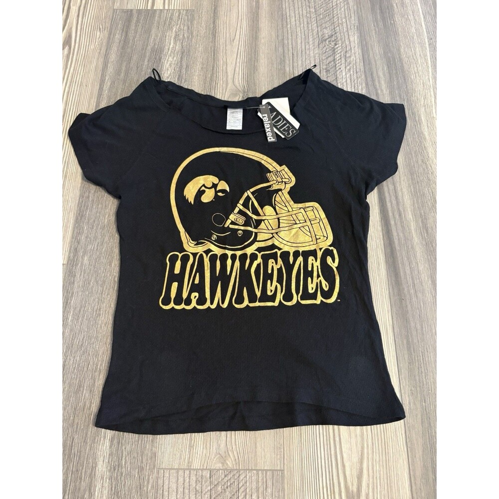 NWT Women’s Iowa Hawkeye 5th And Ocean Sz Large Black